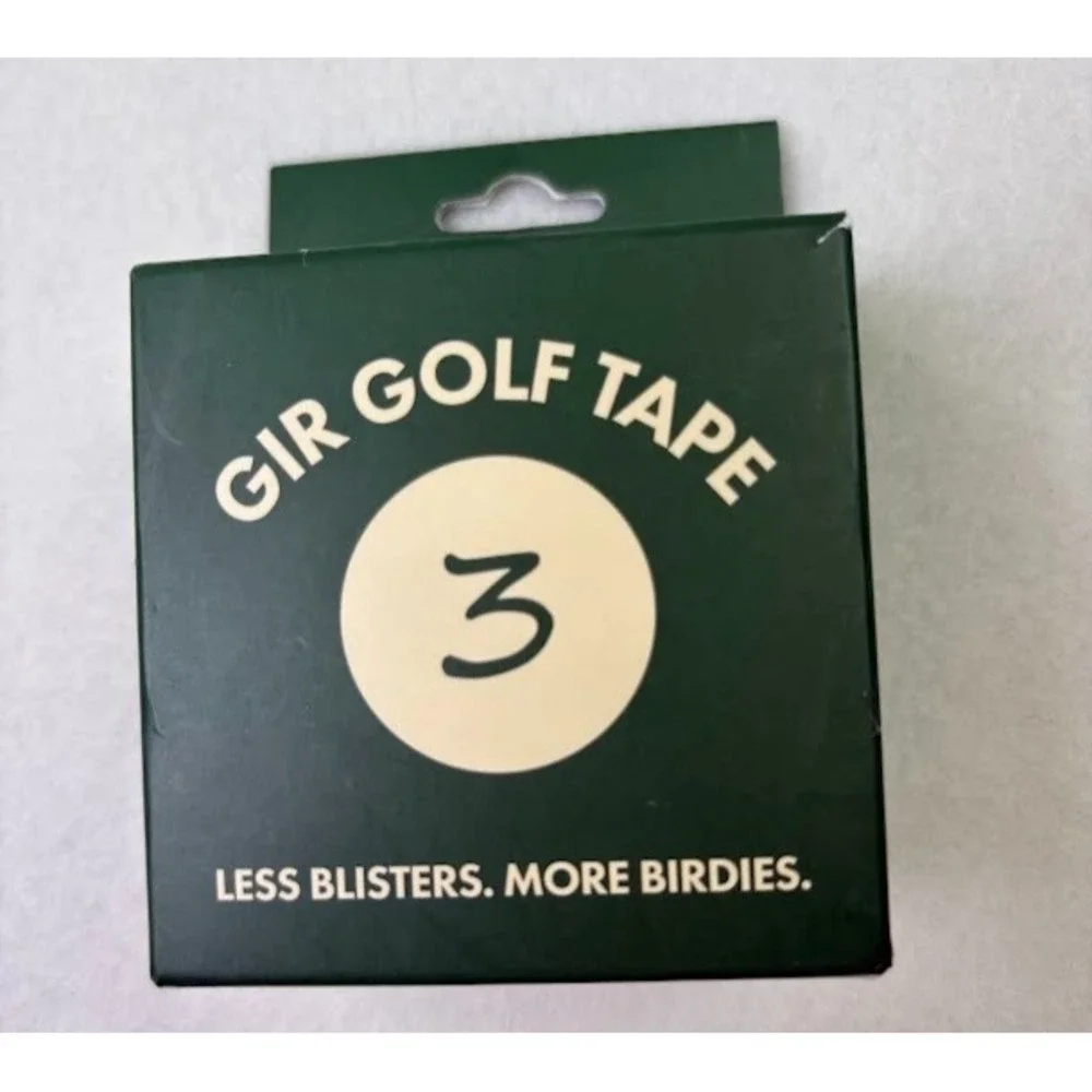 GIR Golf Tape - Less Blister,‎ More Birdies - 2 Roll Pack Black/Red